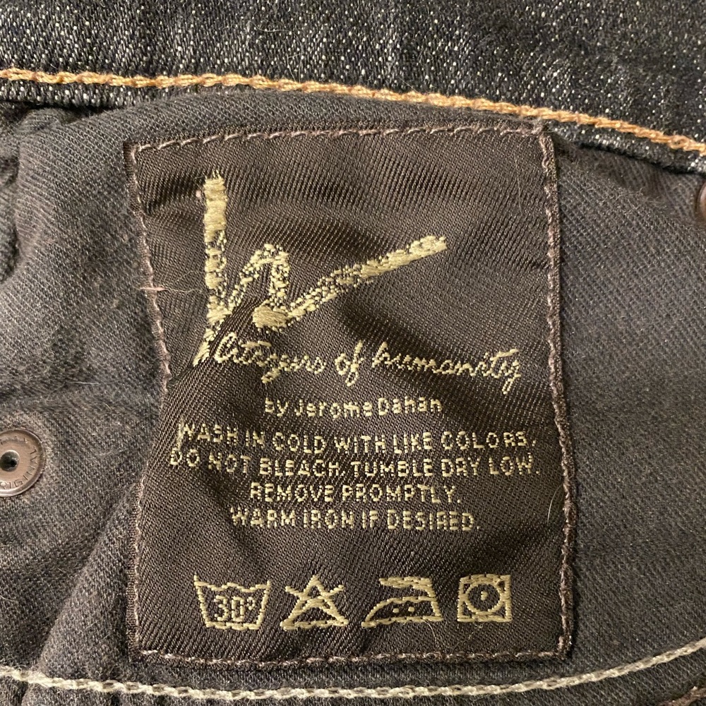 ✨HP✨VTG✨ Citizens of Humanity -31- Embroidered Low Rise Jeans - Picture 5 of 10
